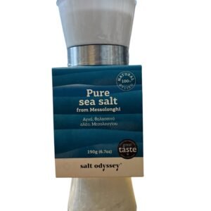 Rent havsalt fra Messolonghi – 190 g