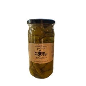 Uncle Yiannis – Grønne syltede pepper – 340 g