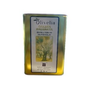 Olivelia Golden Kalamata – Extra Virgin Olivenolje – 3 L