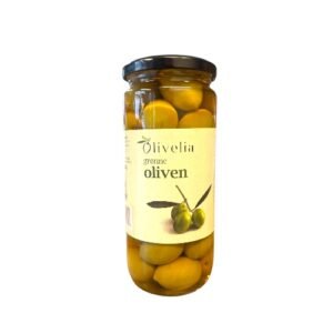 Olivelia – Grønne oliven – 370 g