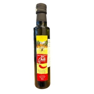 Ekstra jomfru olivenolje med chili – smakfull varme fra Hellas 250ml