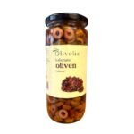 Olivelia – Kalamata oliven i skiver – 370 g